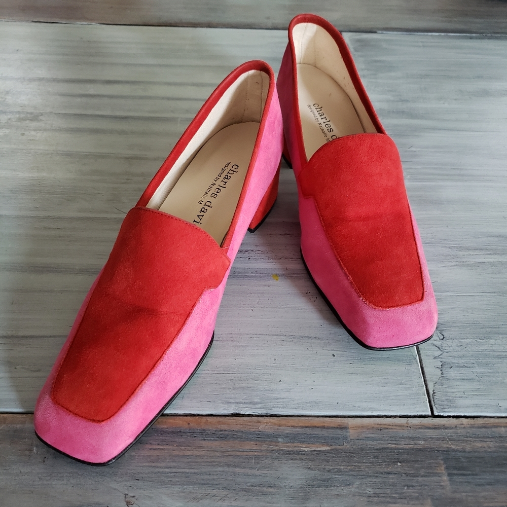 Charles David suede shoes